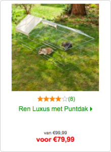 Ren Luxus met Puntdak | zooplus.nl