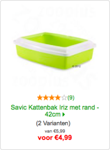 Savic Kattentoilet Iriz | zooplus.nl