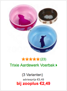 Trixie Aardewerk drinkbak | zooplus.nl